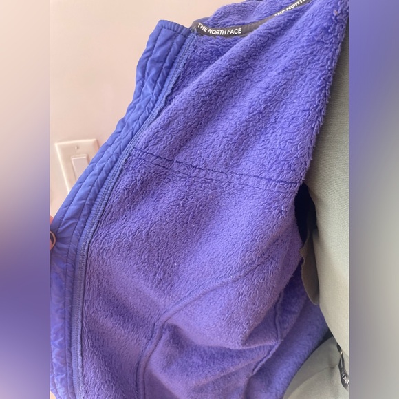 The North Face bluish purple zip up Hoodie - Picture 11 of 11